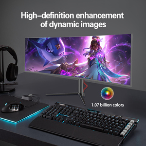 Monitor LED Curvo Ultra Ancho de 49 Pulgadas para Juegos, 5K, 75Hz, Pantalla Dividida, Envío Rápido, Nuevo para PC de Escritorio - Product Image 2