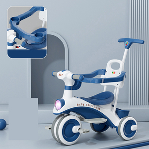 Tricycle pour enfants fabriqué en Chine, prix bas, bonne qualité, avec garde-corps de sécurité, musique et lumière - Product Image 4