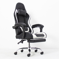Chaise de jeu LED de haute qualité avec accoudoirs 4D, vente directe d'usine, siège de voiture de course, chaise de jeu en gros