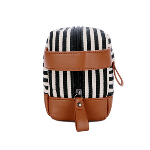 Sac de maquillage/sac de rangement en toile patchwork, sac à main pour maquilleuse professionnelle, sac de voyage grande capacité pour femme - Product Image 4
