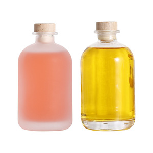 Buteille En Verre ordino succo bottiglia di <span class=keywords><strong>vetro</strong></span> 100 <span class=keywords><strong>ml</strong></span> 250 <span class=keywords><strong>ml</strong></span> 350 <span class=keywords><strong>ml</strong></span> 375 <span class=keywords><strong>ml</strong></span> <span class=keywords><strong>500</strong></span> <span class=keywords><strong>ml</strong></span> bottiglia di <span class=keywords><strong>vetro</strong></span> smerigliato rotondo infuso freddo - Product Image 2