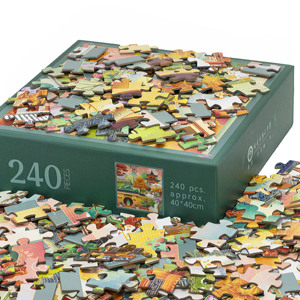<span class=keywords><strong>Puzzle</strong></span> en papier éducatif <span class=keywords><strong>250</strong></span> <span class=keywords><strong>pièces</strong></span>, design personnalisé, impression couleur intégrale - Product Image 3