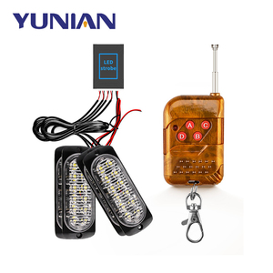 Điều Khiển Từ Xa 4 Chiếc Đèn Led Nhấp Nháy Cảnh Báo Khẩn Cấp Phạm Vi Nhấp Nháy Cho Đèn Nháy Xe Tải Đèn Nháy Không Dây Cho Xe Hơi 12-24V - Product Image 1