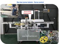 Machine d'étiquetage automatique de haute précision SKILT pour scellage d'angle simple ou double de boîtes, avec fonction anti-effraction