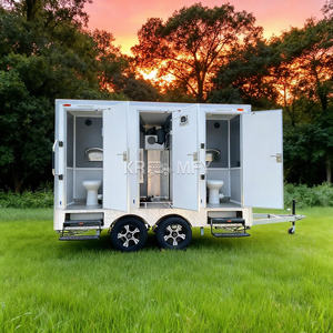 Remolque de Baño Portátil de Lujo para Exteriores 2025, Baño Público, Baño VIP - Product Image 5