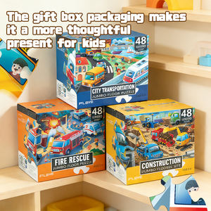 Puzzles éducatifs personnalisés pour enfants, jouet de <span class=keywords><strong>puzzle</strong></span> de <span class=keywords><strong>48</strong></span> pièces, véhicules, jouets de <span class=keywords><strong>puzzle</strong></span> pour enfants - Product Image 6