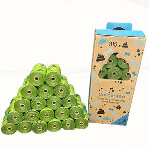 Rouleaux de sacs à déchets en plastique extra épais et garantis anti-fuite 2026 – Sacs écologiques pour excréments de chiens, chats et autres animaux de compagnie - Product Image 6