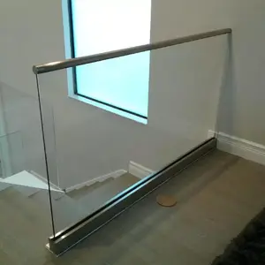 Алюминиевые перила/стеклянная балюстрада/U-образные стеклянные перила для балкона