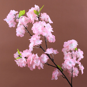 AF15902 New Sakura Flower Long Stem White Pink Artificial Cherry Blossom Flowers <strong>Branches</strong> <strong>for</strong> Wedding <strong>Decoration</strong> - Product Image 6