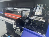 Nouvelle imprimante DTF UV Acetek 3D pour broderie en rouleau avec encre UV pour étiquettes de vêtements, multicolore, lavable à l'eau