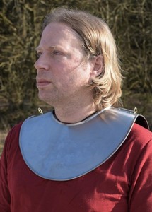 Protector de Cuello de Gladiador Medieval, Armadura de Acero, Disfraz de Torso, Protector de Pecho Metálico, Armadura Decorativa, Diseño de Protección Corporal Usable - Product Image 2