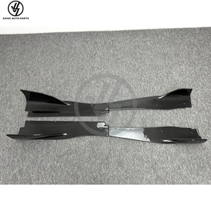 Faldones Laterales Traseros de Fibra de Carbono Seca con Acabado Brillante Estilo R, Envasados al Vacío, para McLaren 720S 2015-2018, Kit de Carrocería Preciso - Product Image 2