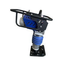 Compacteur électrique portatif pour terrasse, réparation de routes et compactage de fondations