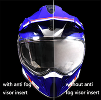 Autocollant anti-buée pour casque de moto RX7X V ASTRO-GX ASTRAL-X VECTOR-X XD, film anti-buée pour écran complet, lentille transparente