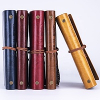 2024 A6 Mini PU Leder Lose blatt Binder Notebook Ordner Großhandel Account Planner Organizer