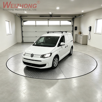 Plateforme tournante pour voitures de diamètre personnalisé, à rotation 360°, directement de l'usine, pour exposition automobile, showroom 4S et stationnement de garage résidentiel