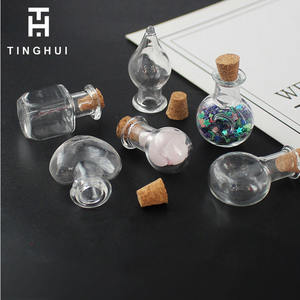 Mini Botellas de los Deseos de 5ml-25ml |   Vasos de Vidrio Transparente con Tapones de Corcho, Personalizables - Product Image 6