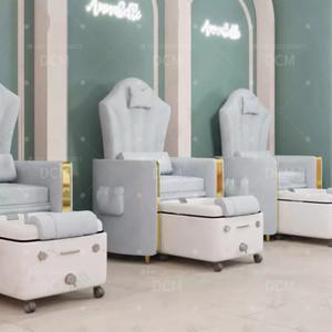 Juego de muebles para salón de uñas, silla de pedicura, estaciones de pedicura personalizadas, sofá de masaje de pies, silla para <span class=keywords><strong>Spa</strong></span> - Product Image 4