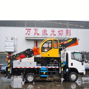Camión de Trabajo Aéreo Isuzu KV600 con Brazo de 7 Secciones y 33 m de Alcance, Euro 6, para Mantenimiento de Ingeniería Municipal - Product Image 6