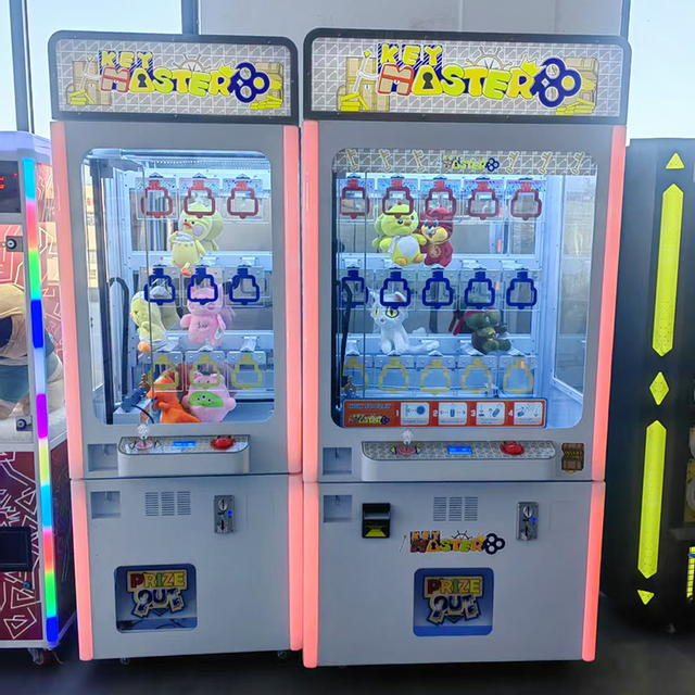 Coin-Operated Golden Key Master Game Machine Push Win Prize Shoes Vending Machine with Bill Acceptor Custom OEM Manufacturer