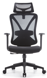 Silla de Oficina Ergonómica Moderna, Respaldo Alto de Malla, Reposacabezas Ajustable, Soporte Lumbar, Silla Giratoria con Ruedas para Oficina - Product Image 4