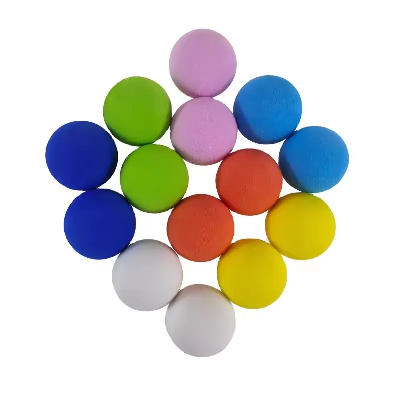 ODM/OEM Colorful Chlidrens Gift Puff Toys Balls For Children 60mm 50MM 40MM Eva Balls For Dog Throw