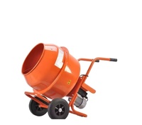 Nouvelle bétonnière électrique portable de 120 L pour la construction, l'usage domestique, les usines de fabrication et les restaurants