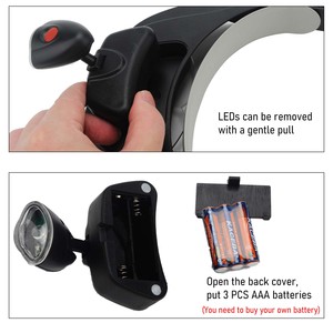 <span class=keywords><strong>Loupe</strong></span> optique à fixation frontale avec LED, outils <span class=keywords><strong>de</strong></span> fabrication <span class=keywords><strong>de</strong></span> bijoux, lunettes grossissantes, visière grossissante <span class=keywords><strong>pour</strong></span> la <span class=keywords><strong>lecture</strong></span>, <span class=keywords><strong>loupe</strong></span> <span class=keywords><strong>de</strong></span> bijoutier avec 4 lentilles - Product Image 5
