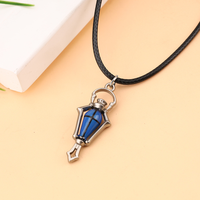 Nouveau design, collier ras du cou fantaisie avec pendentif lanterne lune, bijou tendance, cadeau