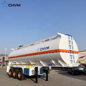 Haute Qualité 40000 Litres 5000 Gallon 40CBM Diesel Pétrole Transport Semi Remorque 3 Essieux En Acier Pétrolier Vente - Product Image 3