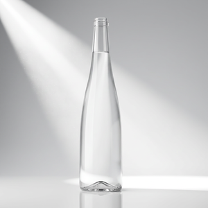 Botella <span class=keywords><strong>de</strong></span> Vidrio Delgada <span class=keywords><strong>de</strong></span> Alta Transparencia <span class=keywords><strong>de</strong></span> 75cl con Fondo Plano y Tapa <span class=keywords><strong>de</strong></span> Rosca, Envase Vacío para Licores y Bebidas Espirituosas, Personalizable - Product Image 1