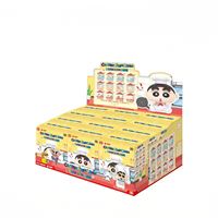 Lot de 12 boîtes en gros – Série ALL for PLAY Crayon Shin-chan « Cozy Home Buddies » – Mini Mochi – Boîte mystère de collection
