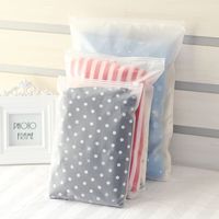 Fabricant de sacs jetables zip-lock laminés PE avec commande spéciale pour vêtements draps chaussures et chaussettes