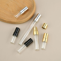 Offre Spéciale – Flacons d'échantillons de parfum 2ml, 3ml, 5ml, 10ml avec pompe pulvérisatrice – Idéaux pour les voyages et le test de fragrances – Petits flacons vides en verre avec sérigraphie
