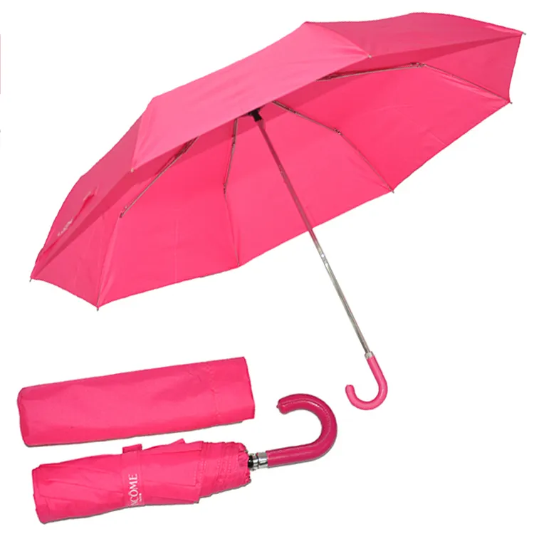 20 jahre Fabrik Bieten 3 Fach Förderung Regenschirm Mode Dame Sonnenschirm