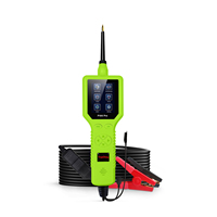 Jdiag-Sonda de potencia P100 Pro, herramienta de diagnóstico automotriz Clamshell, medidor de voltaje digital, probador de circuito de resistencia de corriente CA/CC