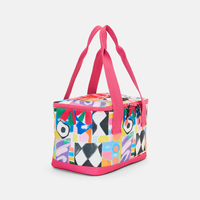 Sac isotherme réutilisable personnalisé à motif Hawaïen, mini, imperméable et écologique pour pique-nique, boîte à lunch, glacière de camping – Vente en gros