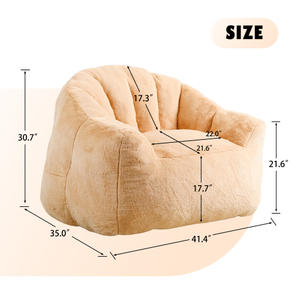Custom Modern Style Oversized Compressed <b>Sofa</b> Lazy Giant Bean Bag Chair Couch for Adults and <b>Kids</b> - Product Image 5