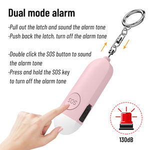 Mini llavero SOS, alarma, sirena de seguridad Personal, autodefensa, alerta de sonido, dispositivo de seguridad de emergencia para mujeres, niños, ancianos - Product Image 4