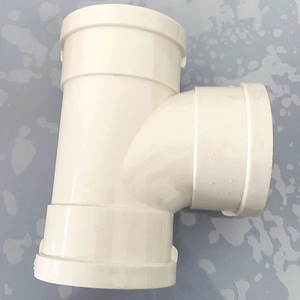 Accesorios de codo de drenaje de PVC de 20mm, 25mm y 32mm de alta calidad hechos en fábrica, incluidos accesorios de tubería de plástico PVC - Product Image 4