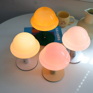 <span class=keywords><strong>Veilleuse</strong></span> rechargeable en forme de champignon en verre Lumière décorative sur le thème Instagram par un blogueur coréen - Product Image 4