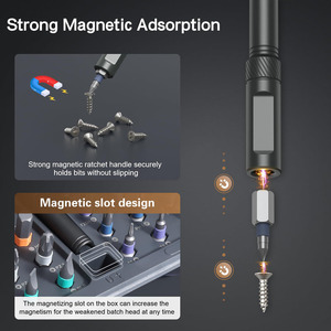 42 in 1 Magnetic <b>Screwdriver</b> <b>Set</b> DIY Repair Tool Kit for PC Mobile Watch 42 in 1 Tool <b>Sets</b> 42 in 1 42 in 1 Tool <b>Sets</b> 42 in 1 - Product Image 2