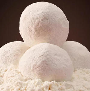 Boules de riz glutineux moelleuses au goût de rose et d'aubépine, fourrées de confiture de fruits, pour supermarchés et services de restauration - Product Image 4
