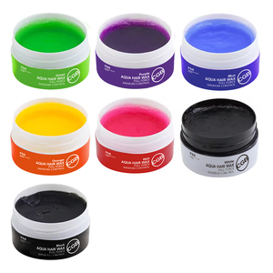 Pommade Coiffante Professionnelle 150G 7 Parfums Hydratante Sans Résidus Fixation <span class=keywords><strong>Forte</strong></span> pour Hommes <span class=keywords><strong>Cire</strong></span> Capillaire Biologique Tendance - Product Image 4