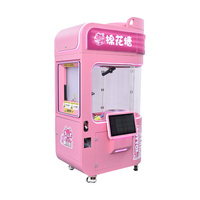 Meilleures ventes : Distributeurs automatiques commerciaux de barbe à papa à monnayeur, très rentables, pour parcs d'attractions, versions espagnole et japonaise