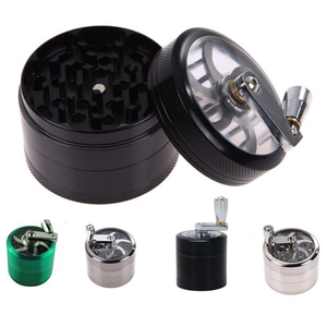 Hot Bán Xách Tay Thảo Mộc Máy Xay Cổ Điển Công Nghiệp Kẽm Hợp Kim Tay Phong Cách Sơn Mài Cho Du Lịch Ống Hút Đa Năng Ý Tưởng Quà Tặng - Product Image 1