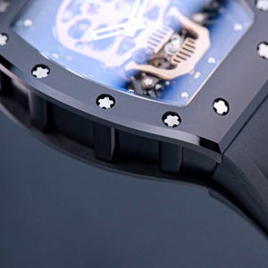 <span class=keywords><strong>Montre</strong></span> <span class=keywords><strong>mécanique</strong></span> manuelle squelette tourbillon en céramique noire, pour hommes et femmes, <span class=keywords><strong>montre</strong></span>-bracelet sport Odyssey - Product Image 2