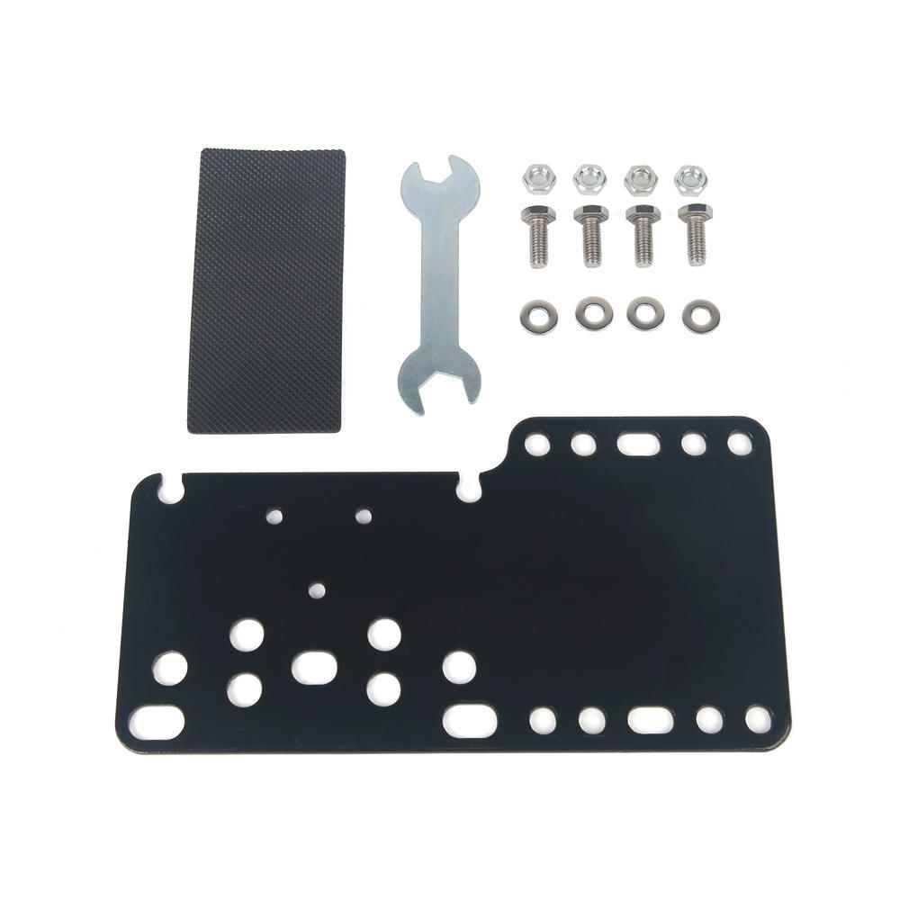 Plaque d'adaptation noire - optionnelle pour le support