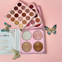 Palette de fards à paupières Mocoallure en gros, livre, vegan, paillettes, haute pigmentation, maquillage multichrome, base de fard à paupières personnalisée, ensemble de maquillage