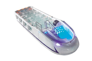 <span class=keywords><strong>Piscina</strong></span> Infantil Acrílica BIGEER con <span class=keywords><strong>Tobogán</strong></span> y Sistema de Iluminación con Altavoces <span class=keywords><strong>para</strong></span> Exteriores - Product Image 6